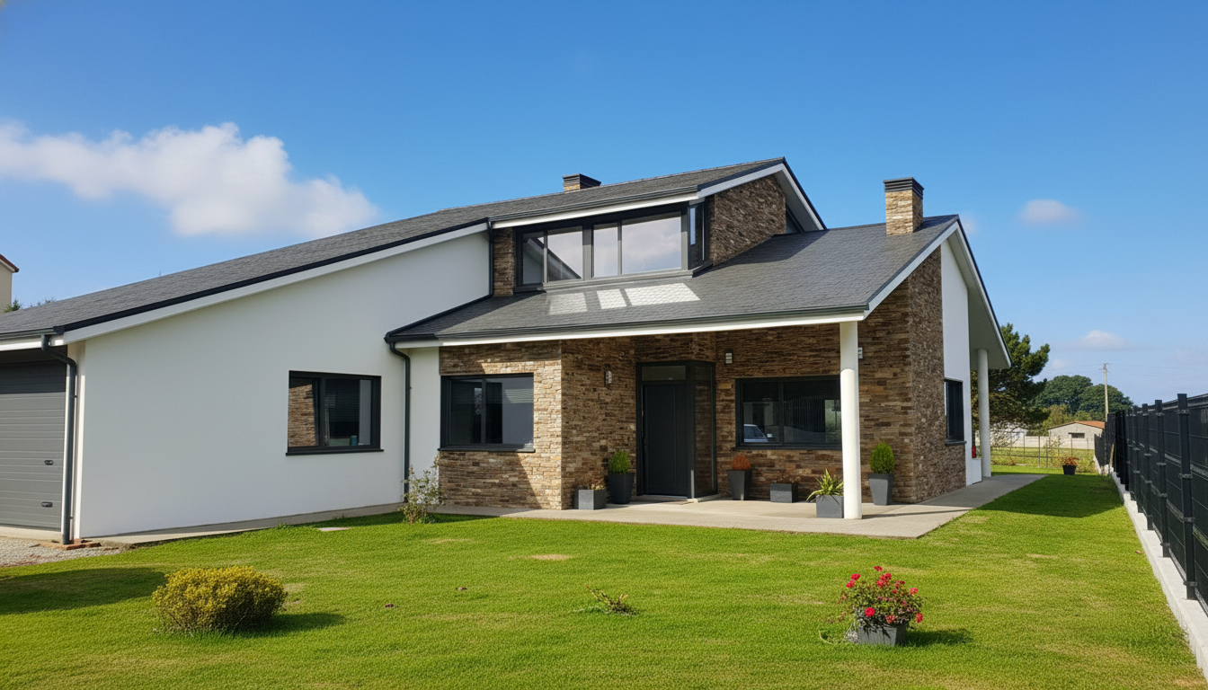 Casa familiar con jardín en Carretera de San Xiao, Narón