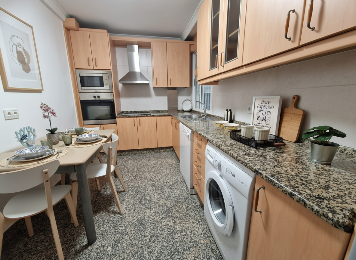 Piso de 82 m² con 3 habitaciones, garaje y trastero en Rúa Terra, Ferrol. ¡Junto a Canido!